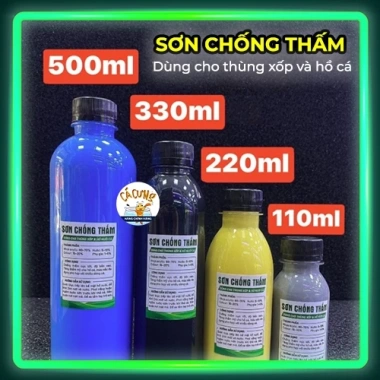 Sơn Chống Thấm Hồ Cá, Thùng Xốp, Bể Cá Xi Măng - Hàng Loại 1, Giá 29.999đ 2 Sơn Chống Thấm Hồ Cá, Thùng Xốp, Bể Cá Xi Măng - Hàng Loại 1, Giá 29.999đ 2