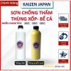 Sơn chống thấm thùng xốp, bể cá màu trắng-vàng 200-330-500ml - bảo vệ lâu dài, giá ưu đãi 54.000₫