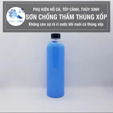 Sơn chống thấm thùng xốp cho bể cá 500ml & 1L - Giá ưu đãi 90k, tặng cọ khi mua 1L