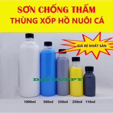Sơn chống thấm thùng xốp nuôi cá - Bảo vệ chống rò rỉ, nhanh khô, giá ưu đãi 34.000đ