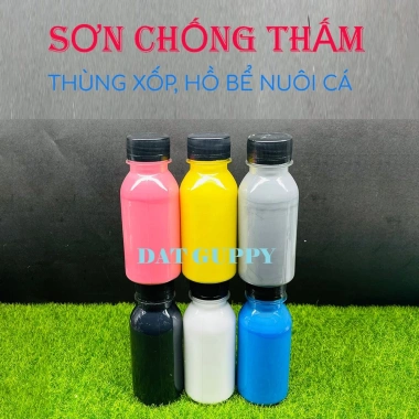 Sơn chống thấm thùng xốp nuôi cá - Bảo vệ chống rò rỉ, nhanh khô, giá ưu đãi 34.000đ