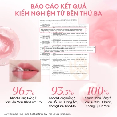 Son COLORKEY Watery Tint - Lì mịn nhẹ, không dính, lâu trôi, dưỡng ẩm 2.5g - 199.000 VND 3 Son COLORKEY Watery Tint - Lì mịn nhẹ, không dính, lâu trôi, dưỡng ẩm 2.5g - 199.000 VND 3
