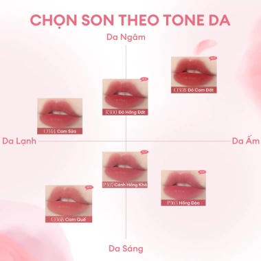 Son COLORKEY Watery Tint - Lì mịn nhẹ, không dính, lâu trôi, dưỡng ẩm 2.5g - 199.000 VND