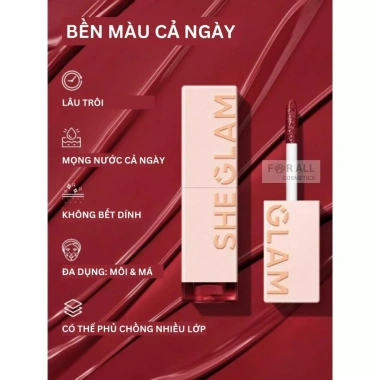 Son Đổi Màu SHEGLAM Take A Hint Cheeky Dưỡng Ẩm Lâu Trôi - Giá 235.320₫ 6