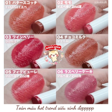 Son dưỡng Canmake Tokyo Chính Hãng Muchi Puru Tint Nhật Bản Mẫu Mới - Giá chỉ 40.000 VND