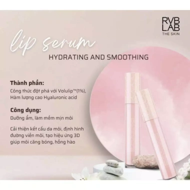 Son dưỡng filler môi RVB LAB - Bí quyết đôi môi căng mọng, giảm giá 22% chỉ 780.000đ 5 Son dưỡng filler môi RVB LAB - Bí quyết đôi môi căng mọng, giảm giá 22% chỉ 780.000đ 5