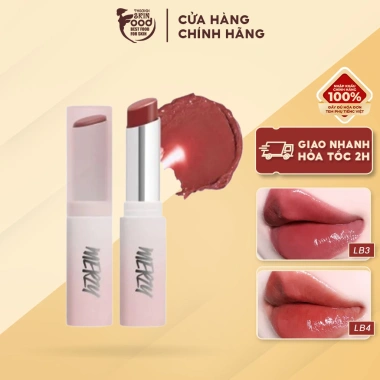 Son Dưỡng Merzy Siren Melting Color 3g - Môi Mềm Mịn, Căng Mọng, Ẩm Đầy, Có Màu, Giá 169k Giảm Đặc Biệt 2 Son Dưỡng Merzy Siren Melting Color 3g - Môi Mềm Mịn, Căng Mọng, Ẩm Đầy, Có Màu, Giá 169k Giảm Đặc Biệt 2