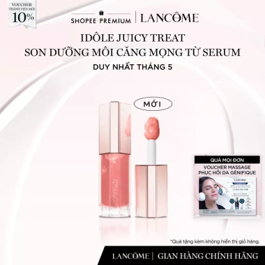 Son Dưỡng Môi Căng Mọng Lancome Idole Juicytreat - Dưỡng ẩm sâu, môi căng mọng, giảm giá 20% chỉ 1,200,000₫