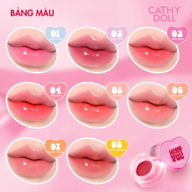 Son Dưỡng Môi Cathy Doll Heartful Color 7g Dưỡng ẩm, tăng đàn hồi, giá 179.000 8