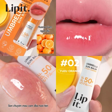 Son Dưỡng Môi Chống Nắng LIP IT SPF50+ PA++++ 8g - Dưỡng ẩm, Bảo vệ môi, Giá chỉ 169.000₫ 10