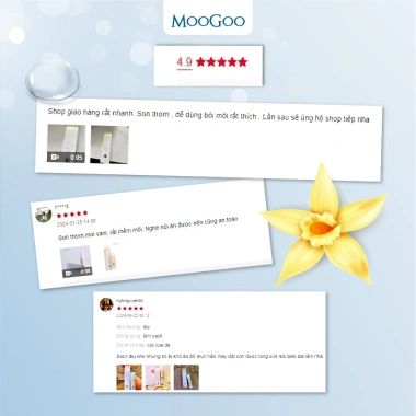 Son dưỡng môi lành tính ăn được MooGoo 5g - Dưỡng ẩm, mềm môi, Hàng Úc, 149k