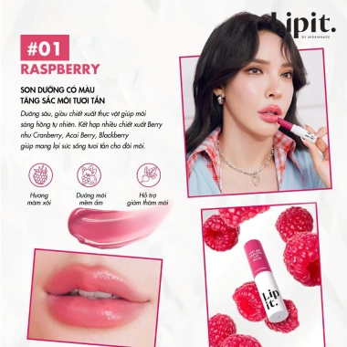 Son Dưỡng Môi Lip It Tint Me Healthy 3g - Dưỡng Ẩm Chuyên Sâu, Màu Sắc Tươi Tắn, Giá 89.000 VND 3