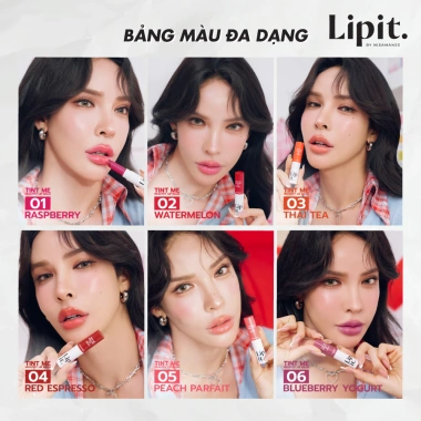 Son Dưỡng Môi Lip It Tint Me Healthy 3g - Dưỡng Ẩm Chuyên Sâu, Màu Sắc Tươi Tắn, Giá 89.000 VND 6