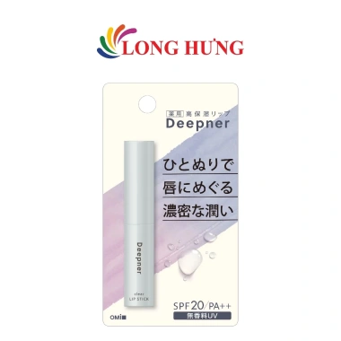 Son dưỡng môi Omi SPF20 PA++ 2.3g - Chống nắng, dưỡng ẩm, giảm thâm, chỉ 119k