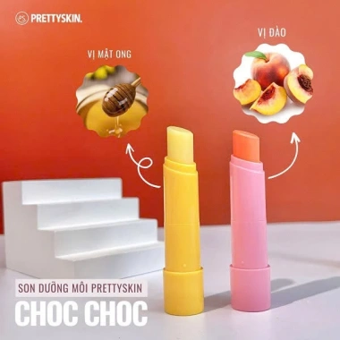 Son Dưỡng Môi PRETTY SKIN Choc Choc - Dưỡng ẩm, Hương Chocolate, Tự Nhiên, 130k 2