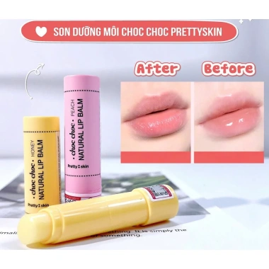 Son Dưỡng Môi PRETTY SKIN Choc Choc - Dưỡng ẩm, Hương Chocolate, Tự Nhiên, 130k 3
