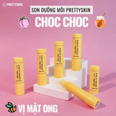 Son Dưỡng Môi PRETTY SKIN Choc Choc - Dưỡng ẩm, Hương Chocolate, Tự Nhiên, 130k 8