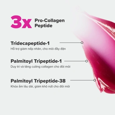 Son dưỡng môi Pro-Collagen Peptide Gloss Balm Deep Plum 15ml - Căng mọng, giảm nếp nhăn, giá ưu đãi 626.000đ 5 Son dưỡng môi Pro-Collagen Peptide Gloss Balm Deep Plum 15ml - Căng mọng, giảm nếp nhăn, giá ưu đãi 626.000đ 5
