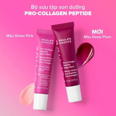 Son dưỡng môi Pro-Collagen Peptide Gloss Balm Deep Plum 15ml - Căng mọng, giảm nếp nhăn, giá ưu đãi 626.000đ 8 Son dưỡng môi Pro-Collagen Peptide Gloss Balm Deep Plum 15ml - Căng mọng, giảm nếp nhăn, giá ưu đãi 626.000đ 8