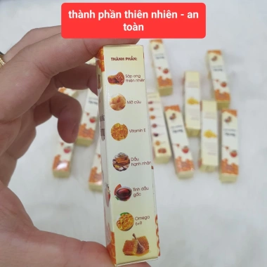 Son dưỡng môi sáp ong Vitamin E và Dầu oliu, Vaseline, Mật ong - Dưỡng ẩm sâu, Bảo vệ môi, Giá chỉ 28.000 VND