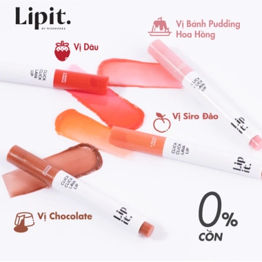 Son Dưỡng Môi Tan Chảy Click Click Lava 1.9g Dưỡng Ẩm Căng Mọng 149.000 VNĐ 5