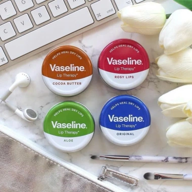 Son dưỡng môi Vaseline Hộp Thiếc xịn - Dưỡng ẩm sâu, bảo vệ môi, giảm 15% chỉ 85.000₫ 4