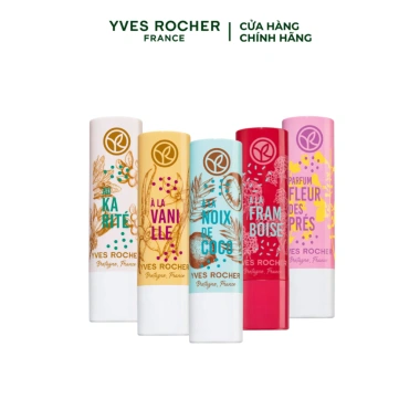 Son dưỡng môi Yves Rocher 4.8g đa dạng mùi hương, dưỡng ẩm, bảo vệ môi - Giá chỉ 171.000₫ 2