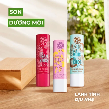 Son dưỡng môi Yves Rocher 4.8g đa dạng mùi hương, dưỡng ẩm, bảo vệ môi - Giá chỉ 171.000₫ 3