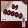 Sơn Gel Mèo Đỏ Naomi 2.026 - Thạch và Flas Đỏ, Giá 60k, Dễ Bôi, Bám Mạnh 3