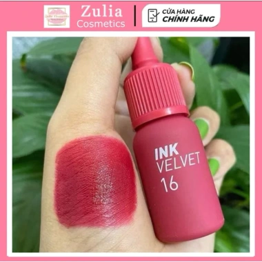 Son Ink 16 Heart Fuchsia Pink Hồng Trầm Ánh Tím Kem Lì Velvet 4g CHÍNH HÃNG Giá 150.000 VND