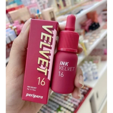 Son Ink 16 Heart Fuchsia Pink Hồng Trầm Ánh Tím Kem Lì Velvet 4g CHÍNH HÃNG Giá 150.000 VND