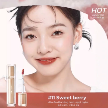 Son JUDYDOLL Iced Tea 2,4g - Môi bóng căng mọng không dính nhẹ môi 189.000đ 5