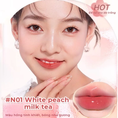 Son JUDYDOLL Iced Tea 2,4g - Môi bóng căng mọng không dính nhẹ môi 189.000đ 6
