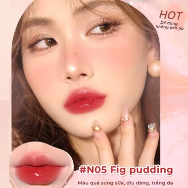 Son JUDYDOLL Iced Tea 2,4g - Môi bóng căng mọng không dính nhẹ môi 189.000đ 8