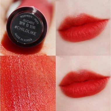 Son kem 3CE đỏ cam Velvet Lip Tint Child like - Giá 336.000 VND, ưu đãi 4 Son kem 3CE đỏ cam Velvet Lip Tint Child like - Giá 336.000 VND, ưu đãi 4