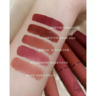Son Kem 3CE Velvet Lip Tint 4g - Taupe Speak Up, giá 348.000₫ (giảm 100k) 6