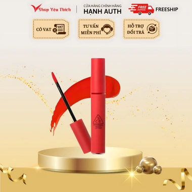 Son Kem 3CE Velvet Lip Tint Childlike Đỏ Cam - Giá chỉ 350k, giảm 87.5k