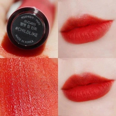 Son Kem 3CE Velvet Lip Tint Childlike Đỏ Cam - Giá chỉ 350k, giảm 87.5k