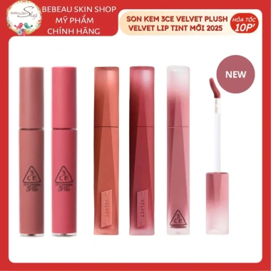 Son Kem 3ce Velvet Lip Tint Plush Child Like Taupe Speak Up Daffodil Bitter Hour - Giá ưu đãi 346.000đ