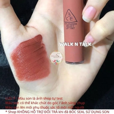 Son Kem 3ce Velvet Lip Tint Plush Child Like Taupe Speak Up Daffodil Bitter Hour - Giá ưu đãi 346.000đ