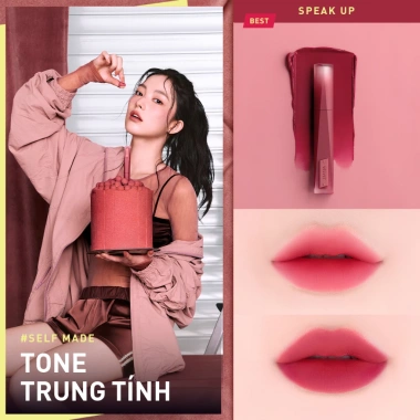 Son Kem 3CE Velvet Lip Tint Plush Lì Nhung Mịn Giá 448k Giảm mạnh Màu lì Dưỡng ẩm 7