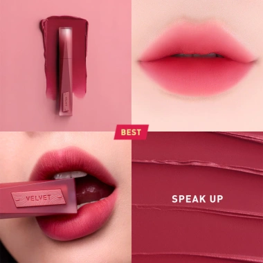 Son Kem 3CE Velvet Lip Tint Plush Lì Nhung Mịn Giá 448k Giảm mạnh Màu lì Dưỡng ẩm 10