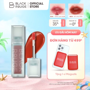 Son Kem Black Rouge Double Layer Over Velvet Ver 3 4.1g - Độ Bám Cao, Màu Đậm, Giá 248k