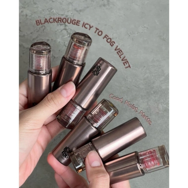 Son Kem Black Rouge Icy To Fog Velvet Tint FV05 Hồng Khô và FV07 Đỏ Đất - Bám Màu Lâu, Giá 148.835 VND