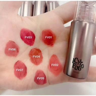 Son Kem Black Rouge Icy To Fog Velvet Tint FV05 Hồng Khô và FV07 Đỏ Đất - Bám Màu Lâu, Giá 148.835 VND