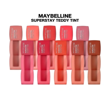 Son kem bông bền màu Maybelline Super Stay Teddy Tint 5ml Thái Lan Giá 250.000đ