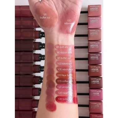 Son kem bông bền màu Maybelline Super Stay Teddy Tint 5ml Thái Lan Giá 250.000đ