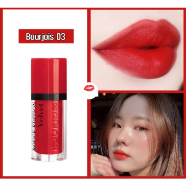 Son Kem Bourjois Rouge Edition Velvet - Lì Mịn Mượt Như Nhung, Giá Ưu Đãi 175.000 4