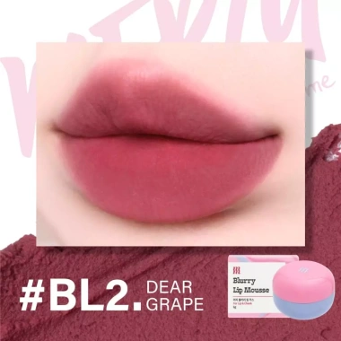 Son Kem Bùn Merzy Blurry Lip 6g - Má hồng mờ, lì, mịn như bơ, 174k ThegioiSkinfood 11