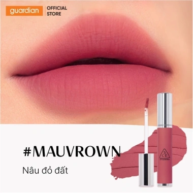 Son Kem Bùn Mịn Lì 3CE Hazy Lip Clay 4gr Màu Hazy Đậm Đà, Công Thức Bùn Mịn, Giá chỉ 334.000₫